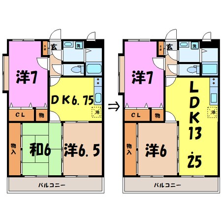 ジョウエイ別府（熊谷市別府）の物件間取画像